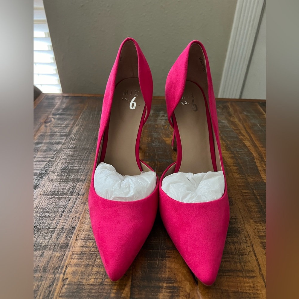 Bright Pink Mix No. 6 High Heels